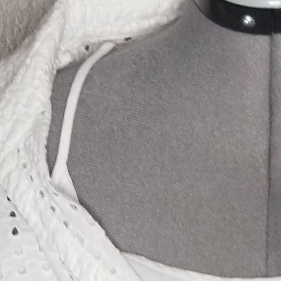 White Sailor Style Lined (tank dress) Dress - Picture 12 of 12